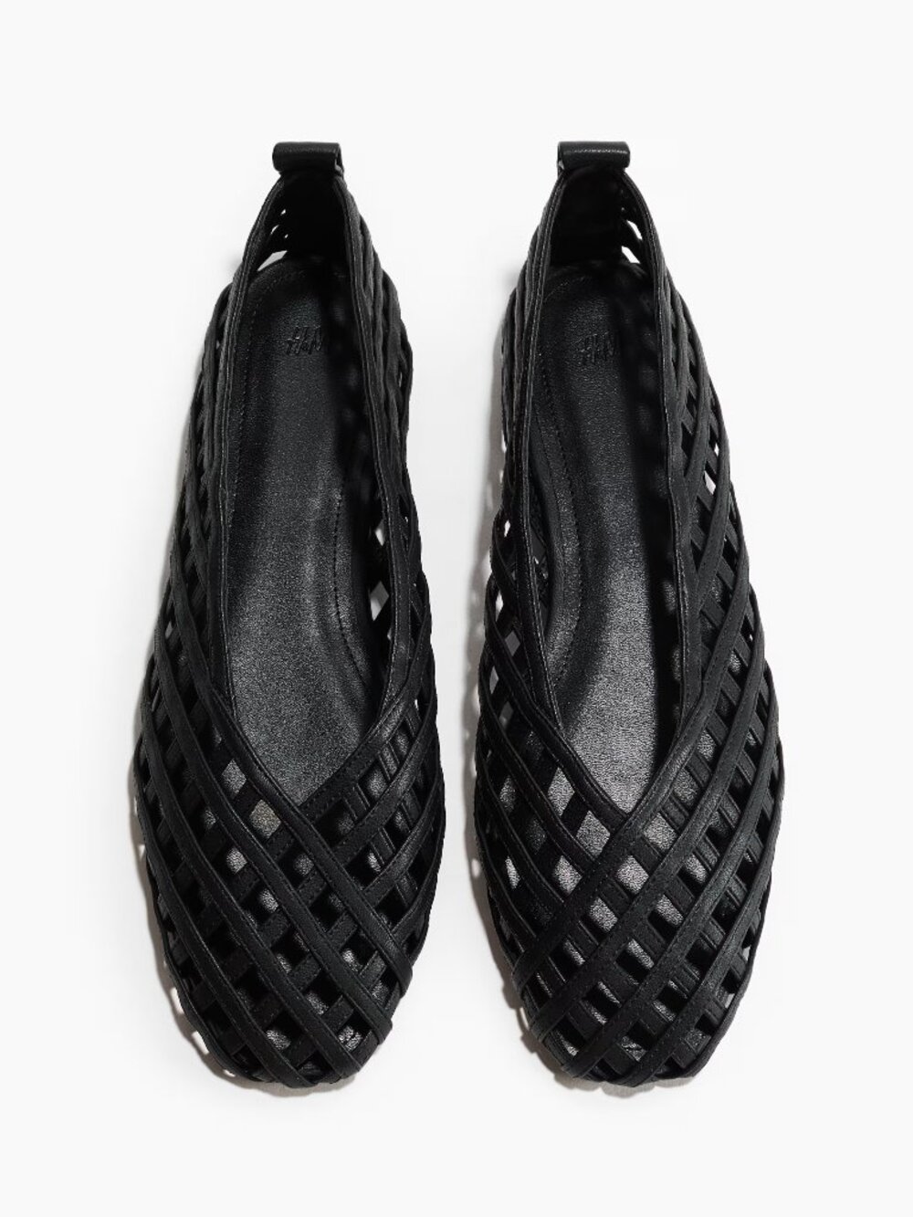 H&M Braided-look Ballet Flats